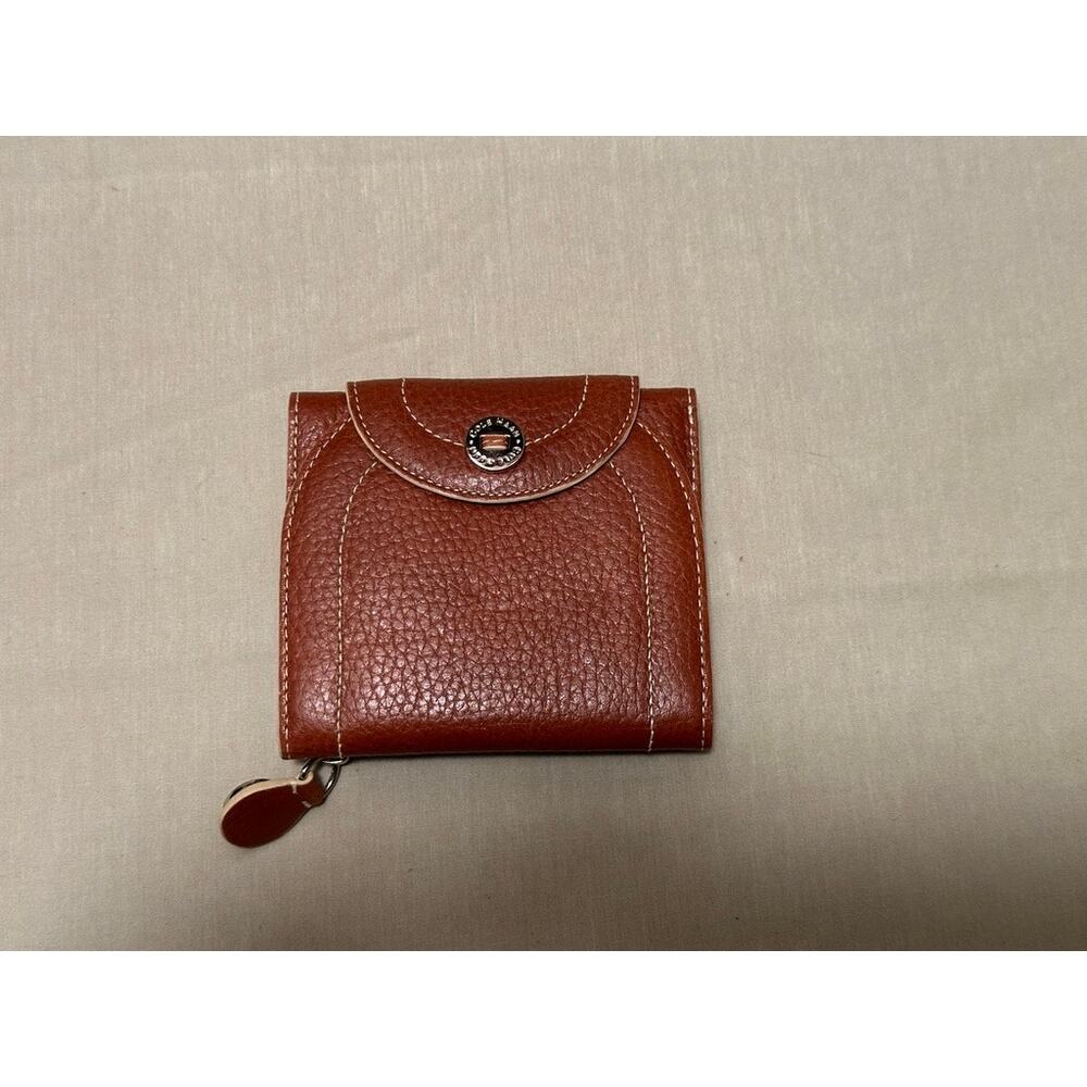 Cole Haan Brown Leather Trifold Wallet